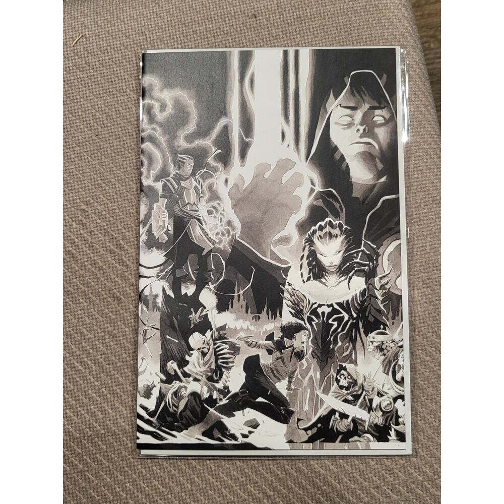Magic #1 2021 Incentive B&W Virgin Matteo Scalera Variant Cover Boom Studios MTG